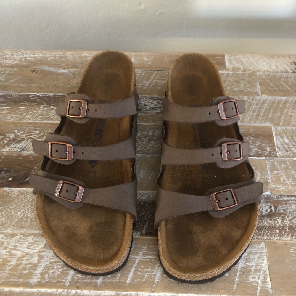 Brown Birkenstocks